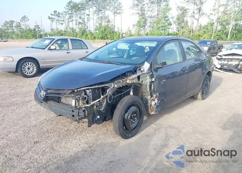 2015 Toyota Corolla Le from USA, damaged, VIN 5YFBURHE0FP283354